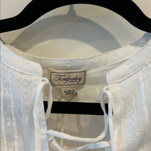 NWT Temperley Eyelet Top Sz S - Picture 3 of 8